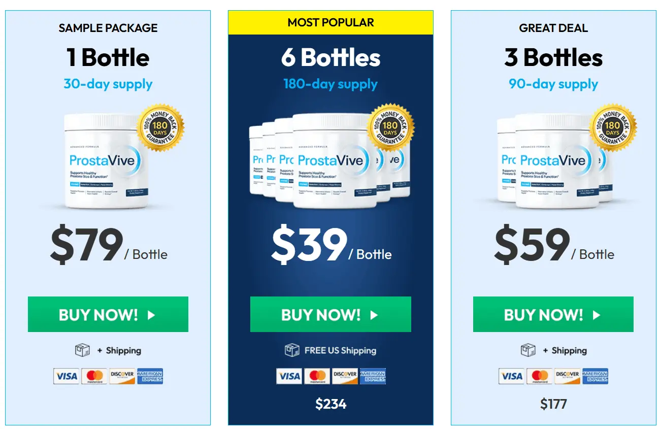 ProstaVive official supplement offer